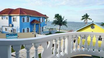 Business Studio, 1 Queen Bed, Balcony, Sea Facing | Balcony view