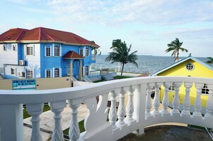 Business Studio, 1 Queen Bed, Balcony, Sea View | Balcony view