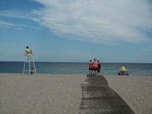 Sur la plage