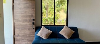 Playa Mantas studio, AC, Parking