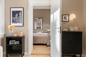 1 soverom, strykejern/-brett, wi-fi og sengetøy