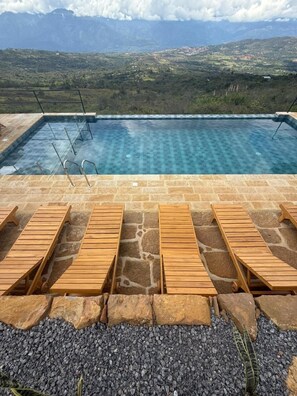 Outdoor pool - Hotel Cariguá (Barichara)