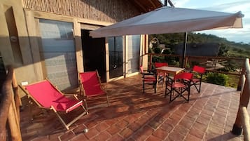 Deluxe-sviitti, vuoristonäköala | Näkymä parvekkeelta