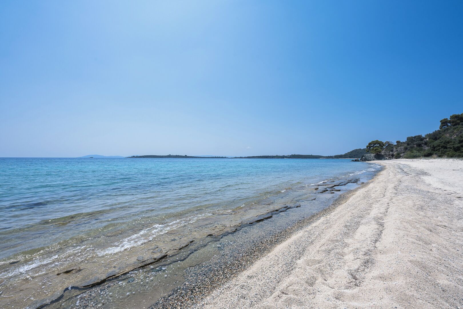 Plage à proximité, chaises longues