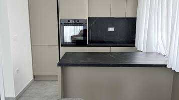 Apartment (Two Bedroom Apartment with Terrace 3) | Private kitchen | Fridge