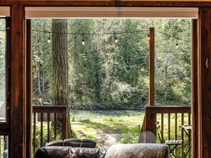 Property grounds - Riverfront Cabin, Cov Hot Tub, Pets ok, King Beds, Modern Bathroom - Fox Haven (Baring)
