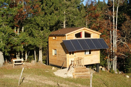 Cabane En Bois Sur Pilotis Plan