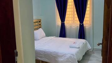 1 bedroom, WiFi, bed sheets