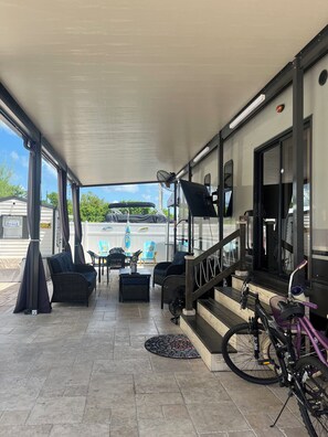 Terrace/patio - Slice of Paradise in Key Largo (Key Largo)
