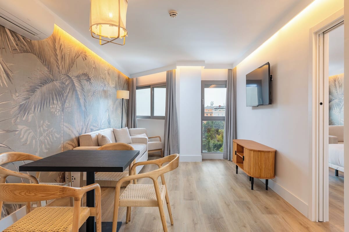 Suite studio Standard | 1 chambre, accĂšs au Wi-Fi (inclus), literie fournie