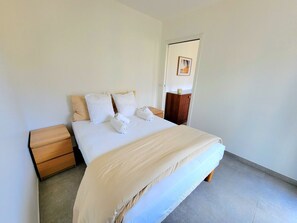 1 Schlafzimmer, kostenloses WLAN, Bettwäsche