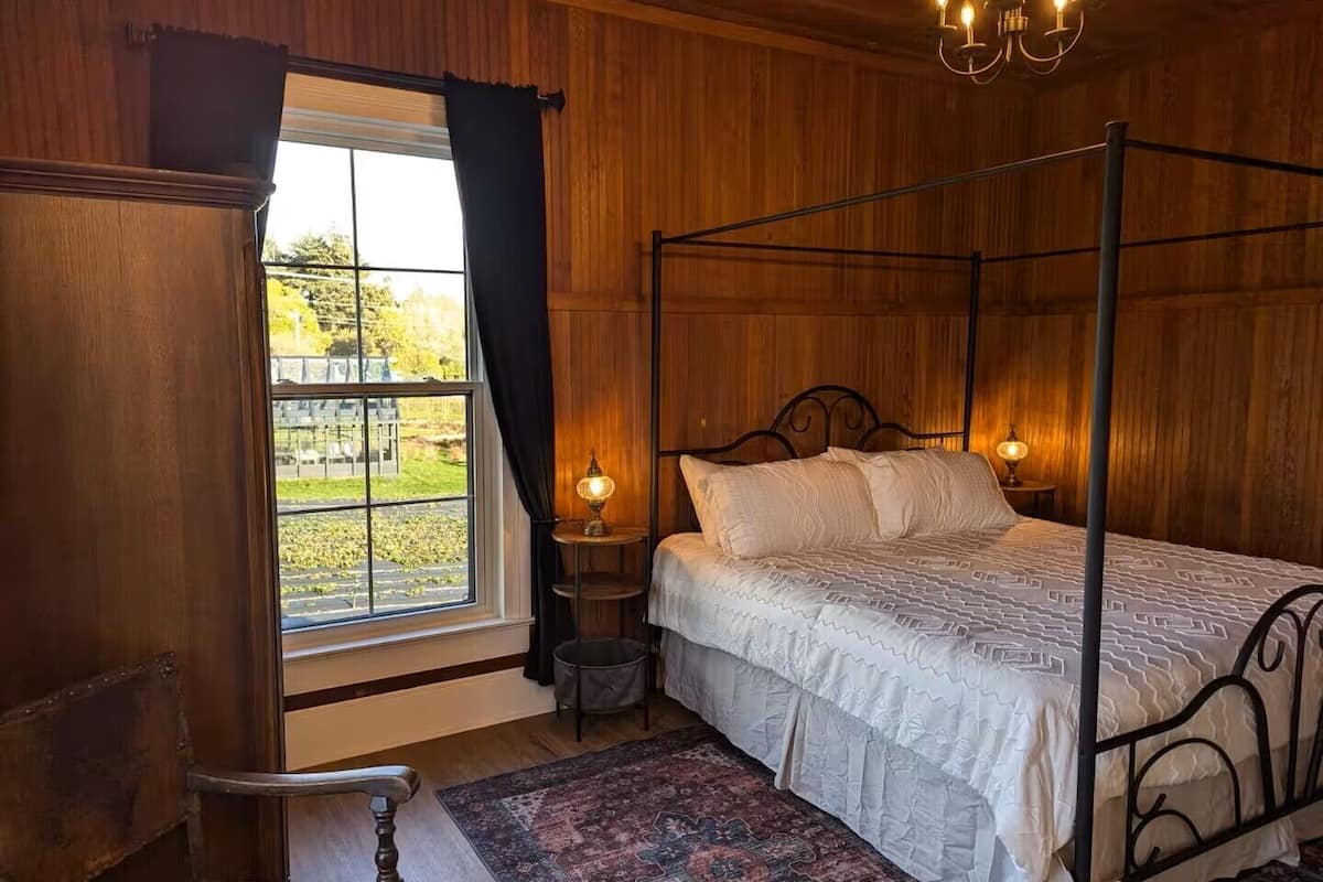 Quarto casal superluxo, vista para o jardim | Wi-Fi de cortesia