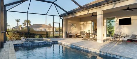 Ulkouima-allas, lämmitetty uima-allas