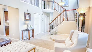 智能电视、壁炉、DVD 播放器