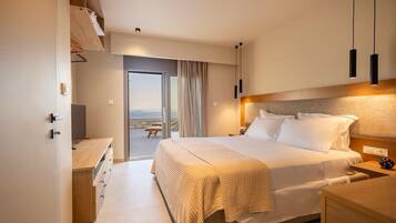 Luxury Villa, Sea View | 2 bedrooms, desk, laptop workspace, blackout curtains