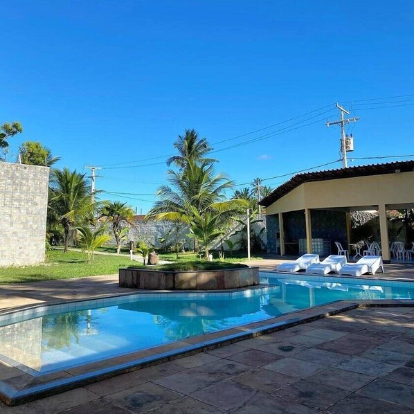 Alberca al aire libre 