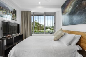 Appartement, 2 slaapkamers | 2 slaapkamers, een strijkplank/strijkijzer, gratis wifi
