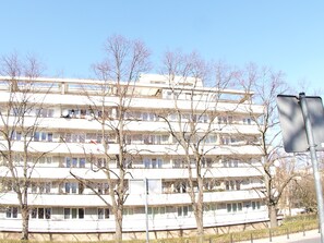 Fassade der Unterkunft