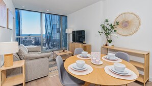 Dining - West Side Place 2BR | Pool, Sauna & Luxe Living (Melbourne)
