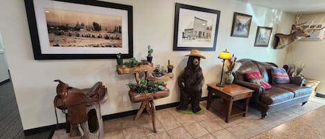 Lobby sitting area