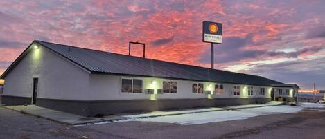 Voorkant van accommodatie