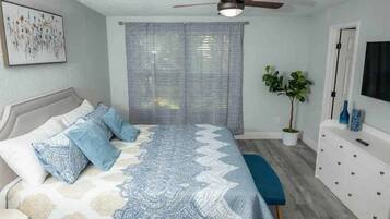 4 habitaciones, wifi gratis y ropa de cama
