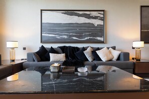 Superior Chalet | Living area | Smart TV