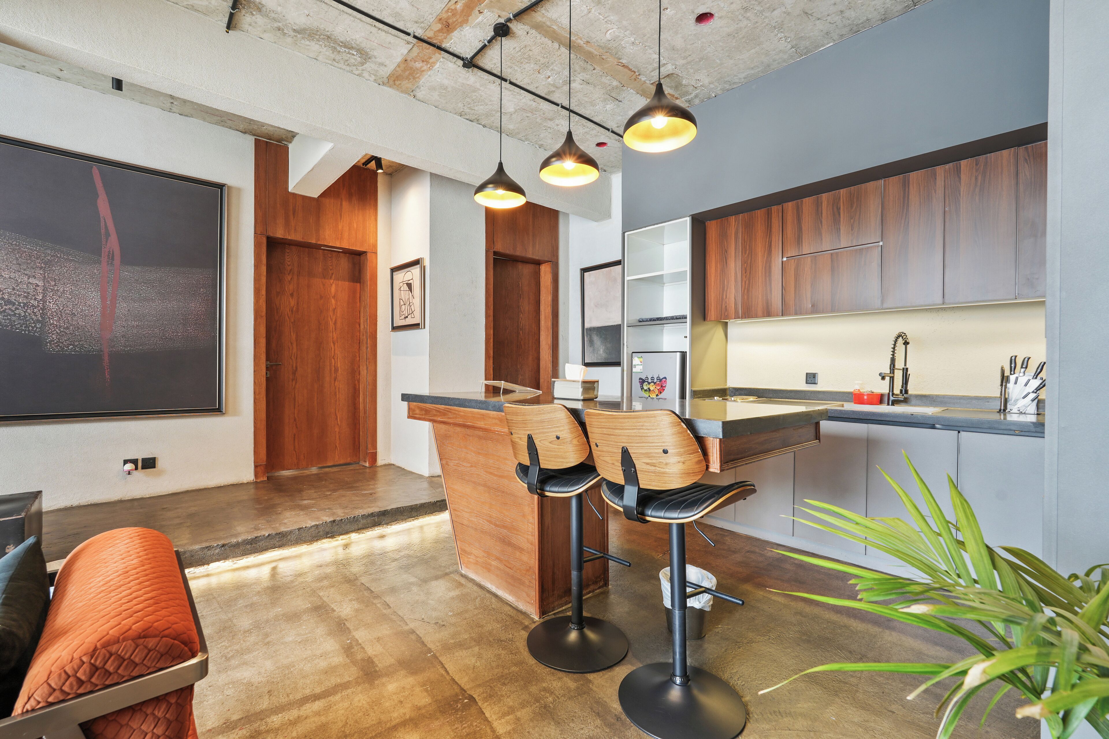 Comfort Chalet, Patio | Private kitchenette