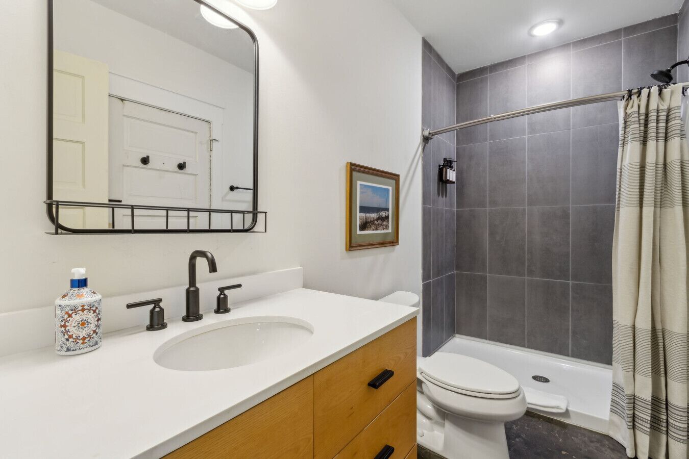 Hårtørrer, håndklæder