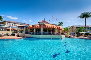 Udendørs pool, opvarmet pool