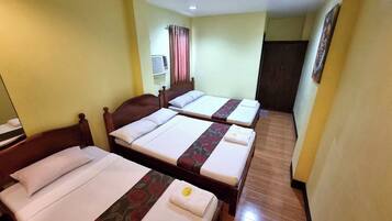 Free WiFi, bed sheets