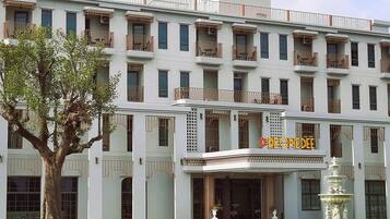 Facciata della struttura