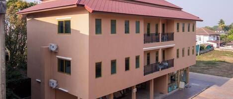 Façade de l’hébergement