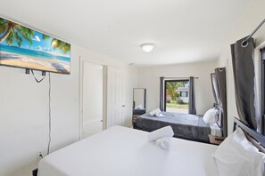 3 chambres, bureau, fer et planche Ă repasser, Wi-Fi gratuit