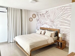 2 makuuhuonetta, silitysrauta/-lauta, ilmainen Wi-Fi, vuodevaatteet