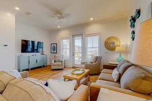 Smart TV, video games, books, video library