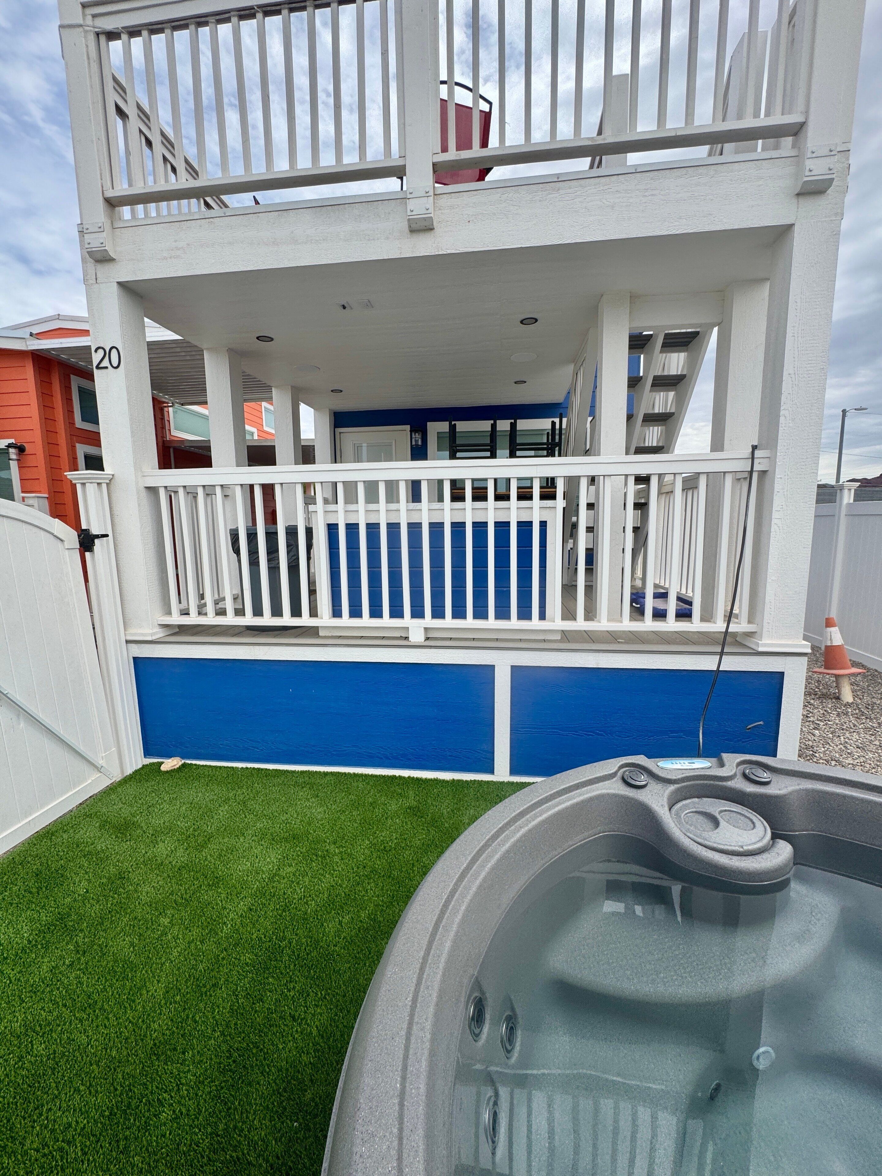 Bañera de hidromasaje exterior