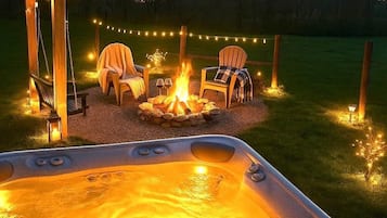 Bain à remous extérieur