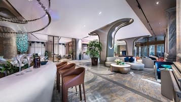 บริเวณนั่งเล่นที่ล็อบบี้