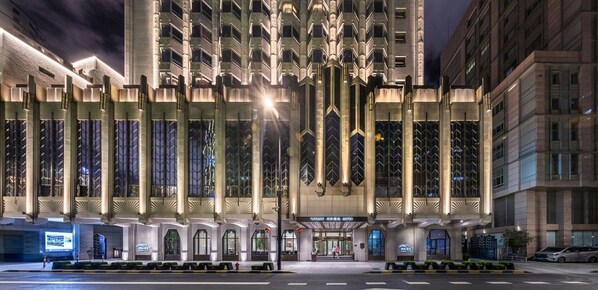 Fachada de la propiedad