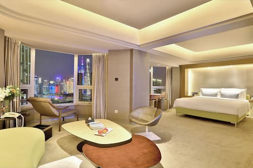 Suite Panoramique, vue ville | Vue de la chambre