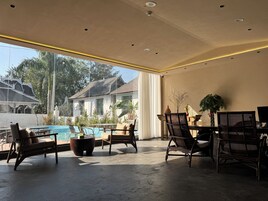 Zona de estar del vestíbulo