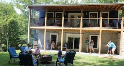 Blue Haven | Pet-Friendly Norris Lake Lakefront Retreat | Sleeps 15