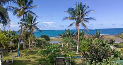 We are directly on the beach with 50 meters of frontage and beautiful sunsets