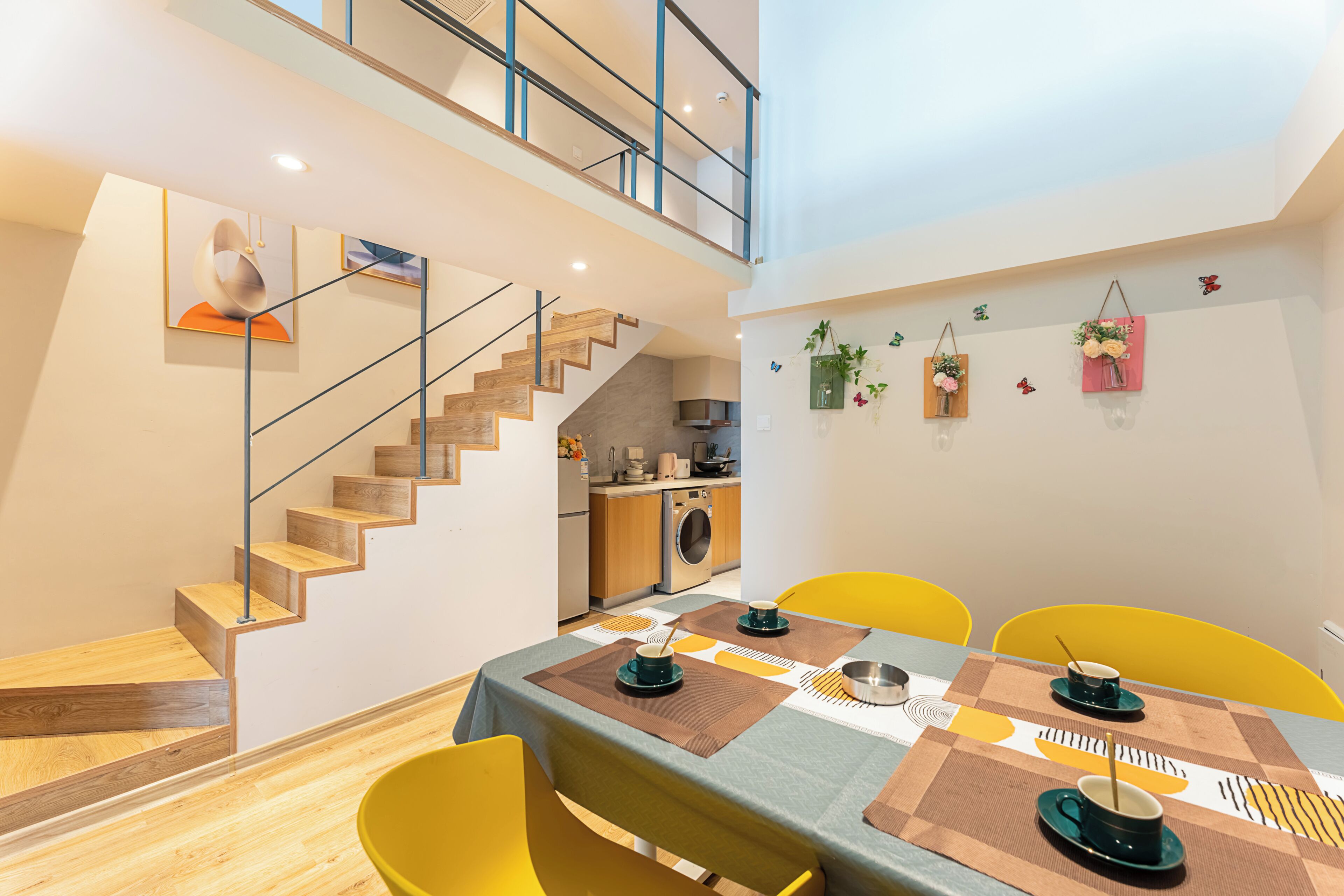 Dúplex superior, vistas a la ciudad | Sala de estar