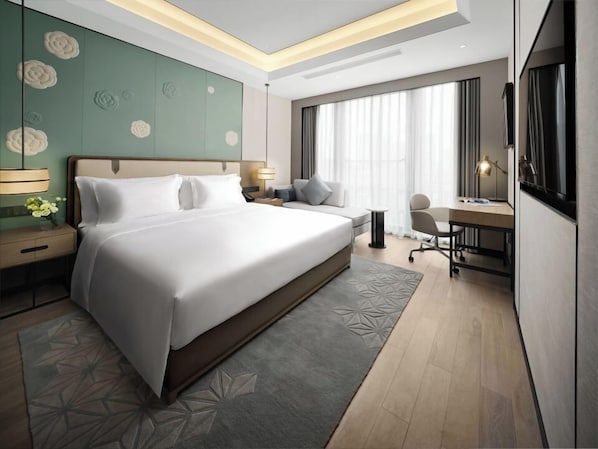 ห้องดีไซน์ | เครื่องนอนระดับพรีเมียม, ผ้านวมขนเป็ด, มินิบาร์ฟรีบางอย่าง