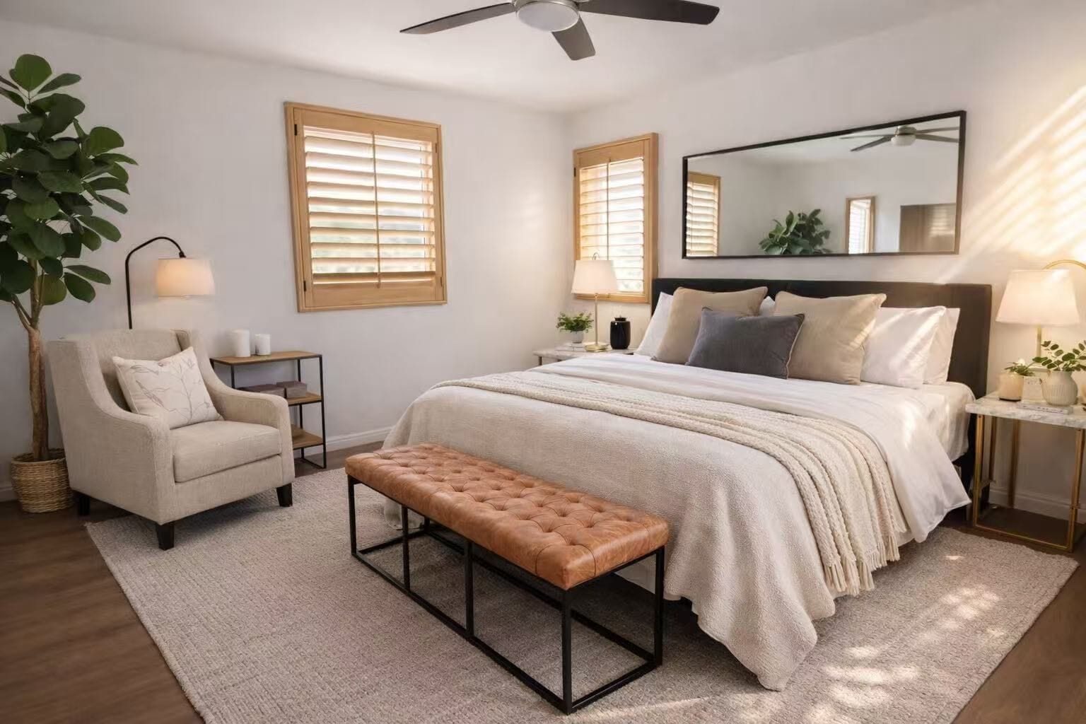 3 habitaciones, tabla de planchar con plancha, wifi y ropa de cama 