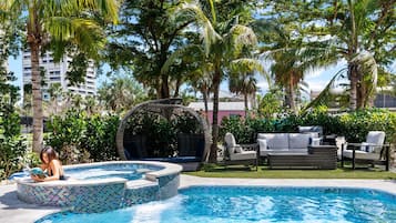 Außenpool, beheizter Pool