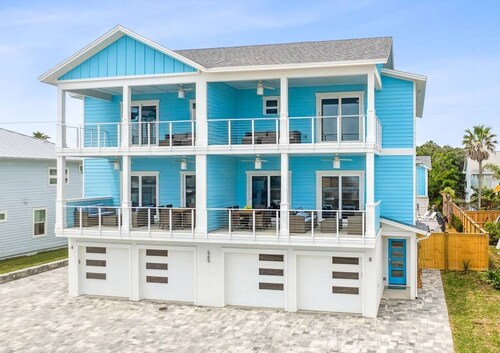 New 2025 • 8BR Oceanfront • Pool