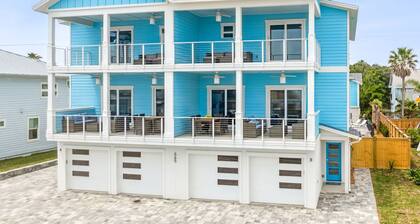 8BR Beach House | Sleeps 16 | Private Pool | Steps to Beach | Amelia Island
